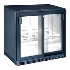 Шкаф холодильный барный HURAKAN HKN-GXDB250-SL
