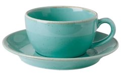 Чашка чайна 200 мл з блюдцем Porland Seasons Turquoise
