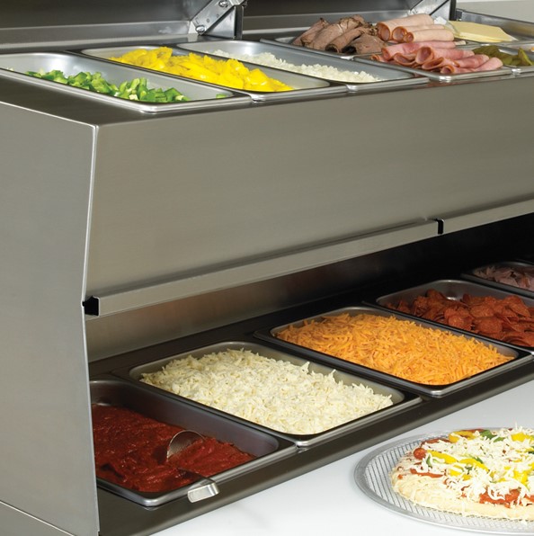холодильный стол для пиццы саладетта