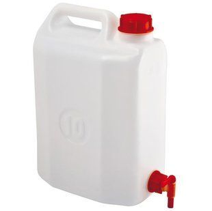 Харчова каністра 10 л з краном Mobil Plastic