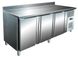 Холодильний стіл трьох дверний з бортом BERG GN3200TN фото 1