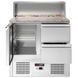 Стол для пиццы саладетта 240 л, 1 дверь, 2 ящика GGM Gastro SAG97GND#SBG1212 SAG97GND#SBG1212 фото 3