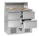 Стол для пиццы саладетта 240 л, 4 выдвижных ящика GGM Gastro SAG97GND#2#SBG1212 SAG97GND#2#SBG1212 фото 6