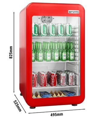 Холодильник барний GGM Gastro MBKX136RN