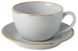 Чашка чайна 320 мл з блюдцем Porland Seasons Grey