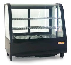 Холодильна вітрина кондитерська GoodFood RTW-100L Premium чорна
