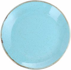 Тарелка круглая Porland Seasons Turquoise 300 мм