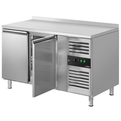 Холодильний стіл 282 л ECO, 2 двері, борт GGM Gastro KTS147AND