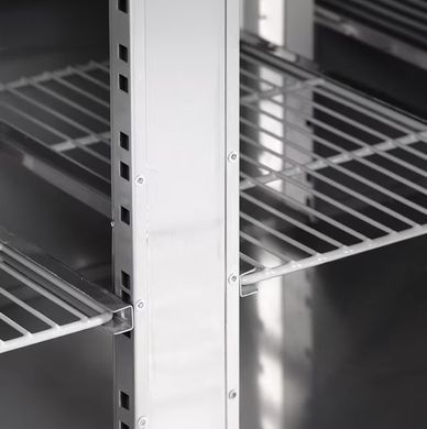 Холодильний стіл 2 двері, без борта ECO GGM Gastro KTS147ND