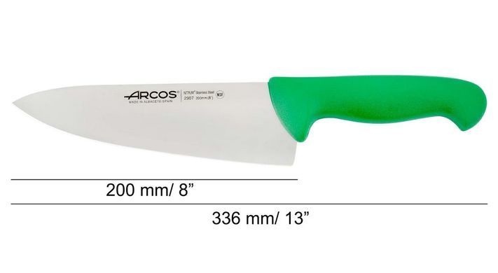 Ніж шеф-кухаря Arcos "2900" 200 мм