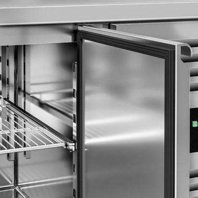 Холодильний стіл 553 л, 4 двері, без борта ECO GGM Gastro KTS227ND