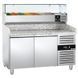 Стіл для піци 390 л з настільною вітриною, 2 двері GGM Gastro POS158ND#AGG153ND POS158ND#AGG153ND фото 4