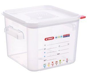 Контейнер з кришкою Araven 6 л 235х235х190 мм