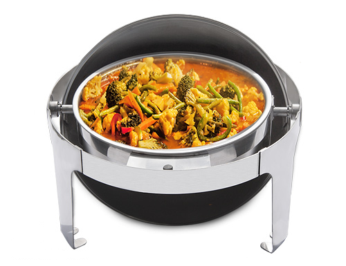 Марміт круглий з кришкою Roll-Top GGM Gastro CDY55R