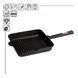 Чугунная сковорода гриль Optima-Black 260 х 260 х 50 мм O262650G-P1 фото 2