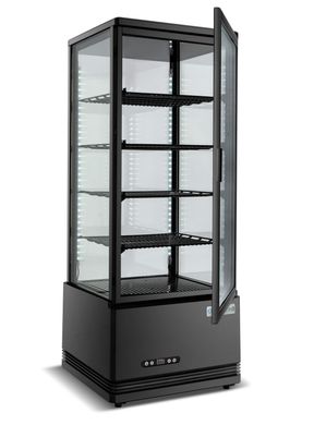 Витрина холодильная кондитерская GoodFood RT98L черная
