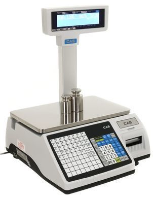 Весы торговые с печатью этикеток CAS CL-5200-P