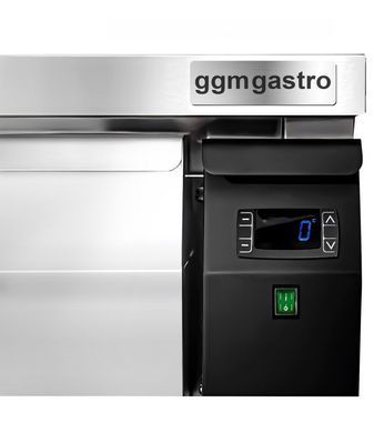 Тумба холодильно-морозильная 2 выдвижных ящика GGM Gastro TSSH221