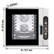 Конвекционная печь GGM Gastro 6 x EN 600x400 с механическим управлением BKDV865-2SM#HENV6N фото 2