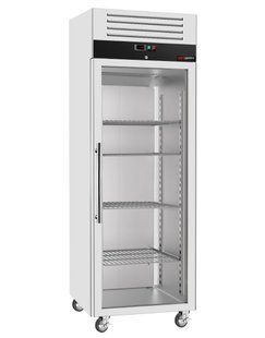 Шафа холодильна 700 л скляні двері GGM Gastro KG700GND
