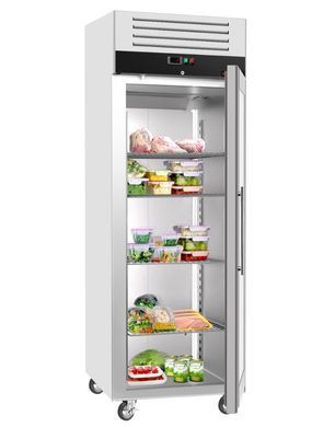 Шафа холодильна 700 л скляні двері GGM Gastro KG700GND