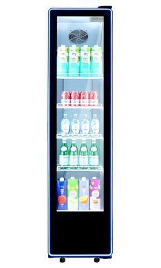 Шкаф холодильный GoodFood BC380NBW2LEDBLUE