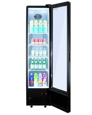 Шкаф холодильный GoodFood BC380NBW2LEDBLUE