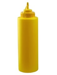 Пляшка для соусу BERG 710 мл жовта