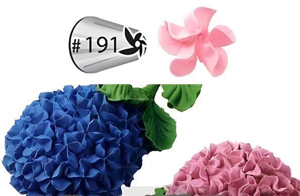 Насадка кондитерська квітка бузку &oslash; 10 мм Ateco №191