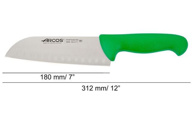 Ніж японський Сантоку 180 мм Arcos "2900"