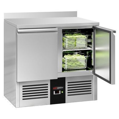 Холодильний стіл 240 л, 2 двері з бортом GGM Gastro SAG97EAND