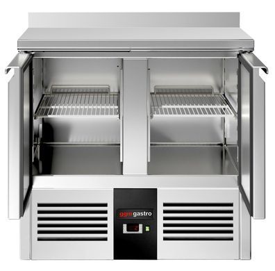 Холодильний стіл 240 л, 2 двері з бортом GGM Gastro SAG97EAND