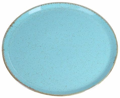Тарелка круглая Porland Seasons Turquoise 280 мм