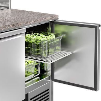Стіл для піци саладета 240 л, 2 двері GGM Gastro SAG97GND