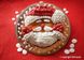 санта клаус тістечко з силіконової форми Silikomart "Санта Клаус"