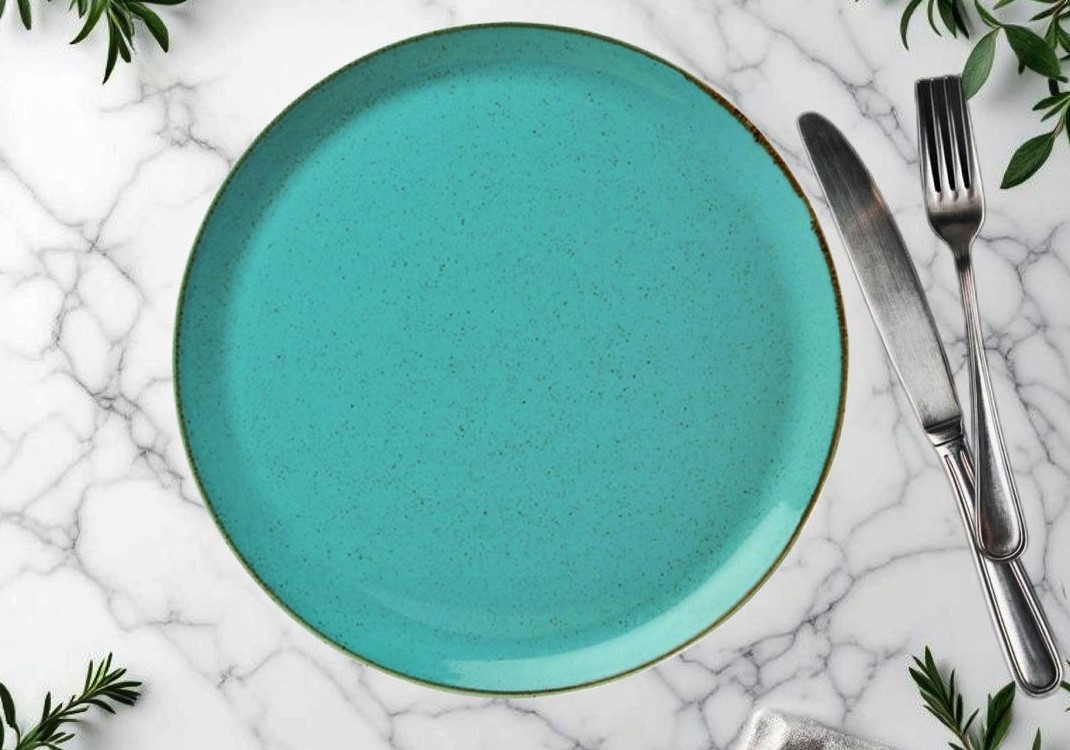 Тарілка для піци Porland Seasons Turquoise 320 мм